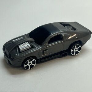 hot wheels hollowback car mcdonalds happy meal toy 2017 gray muscle car